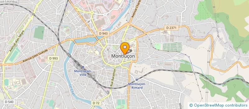 localisation de l'entreprise ASSOCIATION LE FORUM DE MONTLUCON à MONTLUCON
