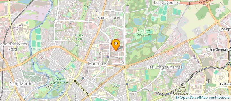 localisation de l'entreprise ASSOCIATION LE GAST A CHAUD  RENNES