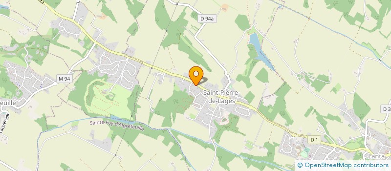 localisation de l'entreprise ASSOCIATION LE GOELAND 293-000 à SAINT-PIERRE-DE-LAGES