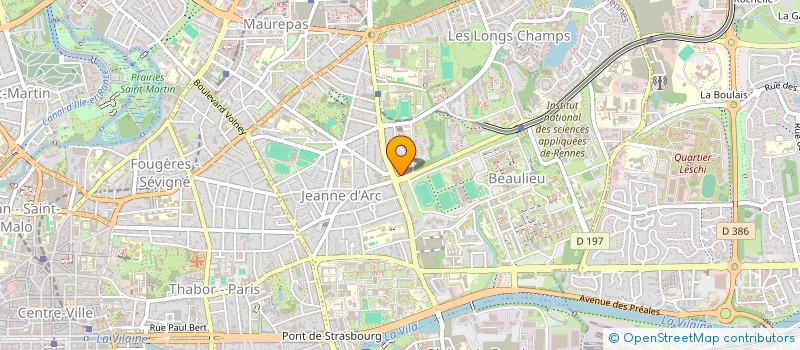 localisation de l'entreprise ASSOCIATION LE GOUT DE VIVRE à RENNES