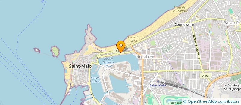 localisation de l'entreprise ASSOCIATION LE GRAND JARDIN  SAINT-MALO