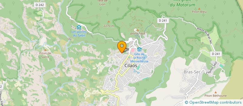 localisation de l'entreprise ASSOCIATION LE GROUPE AVALASSE DE CILAOS à CILAOS