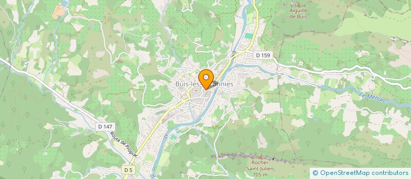 localisation de l'entreprise ASSOCIATION LE HALAGE à BUIS-LES-BARONNIES