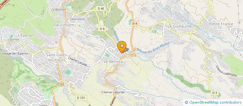 localisation de l'entreprise ASSOCIATION LE HAMEAU DU BERNICA à SAINT-PAUL