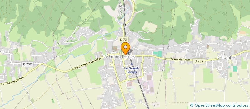 localisation de l'entreprise ASSOCIATION LE HANG'ART  LE GRAND-LEMPS