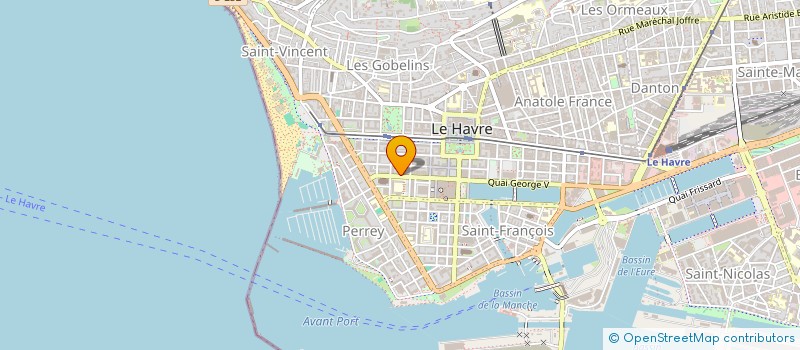 localisation de l'entreprise ASSOCIATION LE HAVRE DENTAIRE à LE HAVRE
