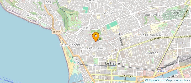 localisation de l'entreprise ASSOCIATION LE HAVRE PAINTBALL CLUB à LE HAVRE