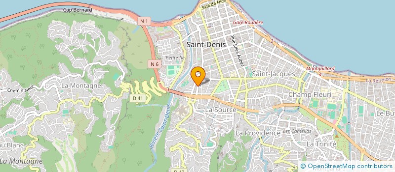 localisation de l'entreprise ASSOCIATION LE KAN OZOUX à SAINT-DENIS