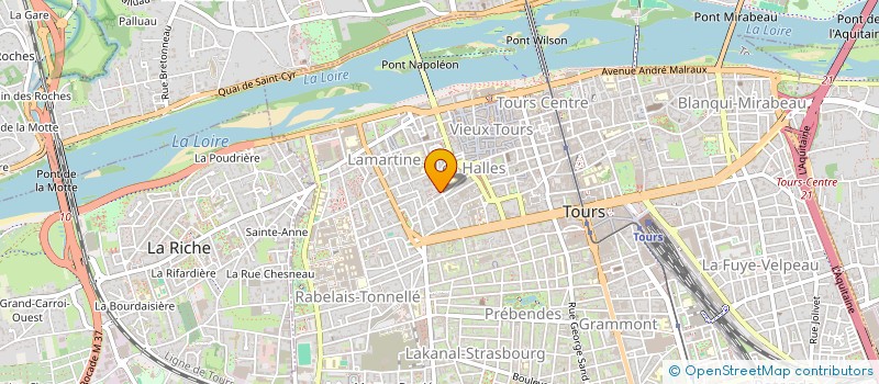 localisation de l'entreprise ASSOCIATION LE KIWI  TOURS