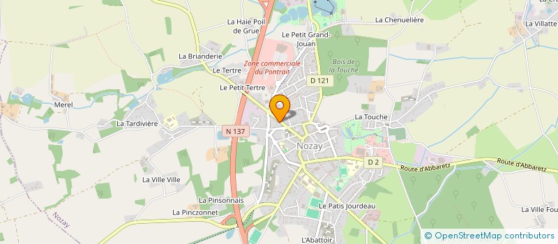 localisation de l'entreprise ASSOCIATION LE MANEGE ENCHANTE à NOZAY