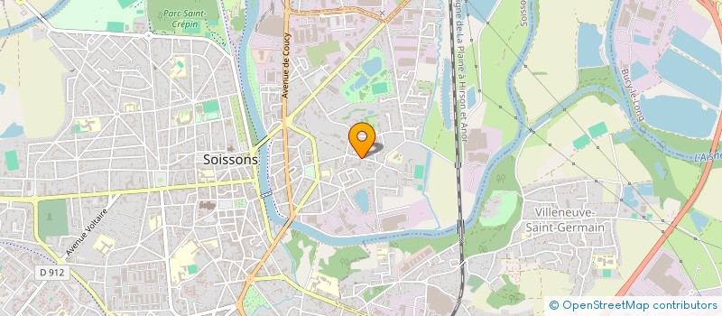 localisation de l'entreprise ASSOCIATION LE MEEPLE SOISSONNAIS à SOISSONS