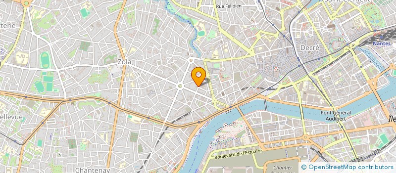 localisation de l'entreprise ASSOCIATION LE MONOGRAMME à NANTES