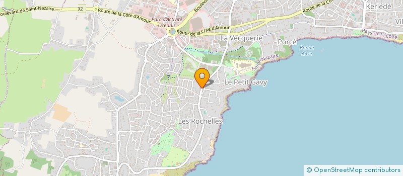 localisation de l'entreprise ASSOCIATION LE MONT TAI SHAN  SAINT-NAZAIRE