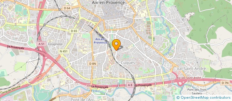 localisation de l'entreprise ASSOCIATION LE NADOR à AIX-EN-PROVENCE