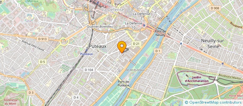 localisation de l'entreprise ASSOCIATION LE NAVIRE  PUTEAUX