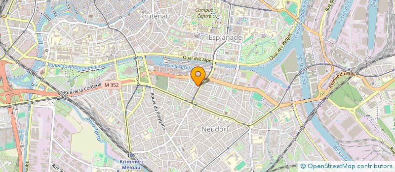 localisation de l'entreprise ASSOCIATION LE NOUVEAU PHARE à STRASBOURG