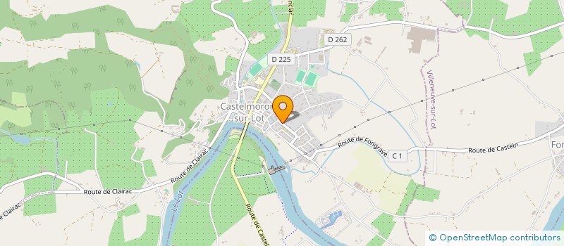 localisation de l'entreprise ASSOCIATION LE NUAGE ROSE à CASTELMORON-SUR-LOT