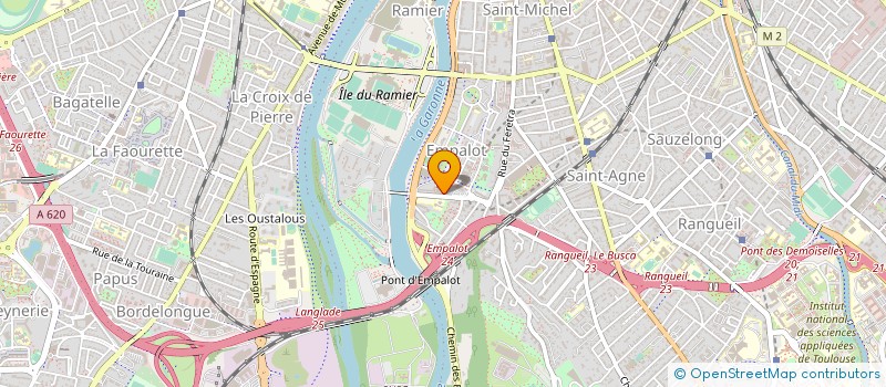 localisation de l'entreprise ASSOCIATION LE PACTE à TOULOUSE