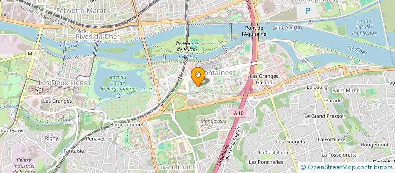 localisation de l'entreprise ASSOCIATION LE PACTE DES MOBILITES à TOURS