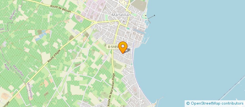 localisation de l'entreprise ASSOCIATION LE PAPILLON SIGNEUR à MARSEILLAN