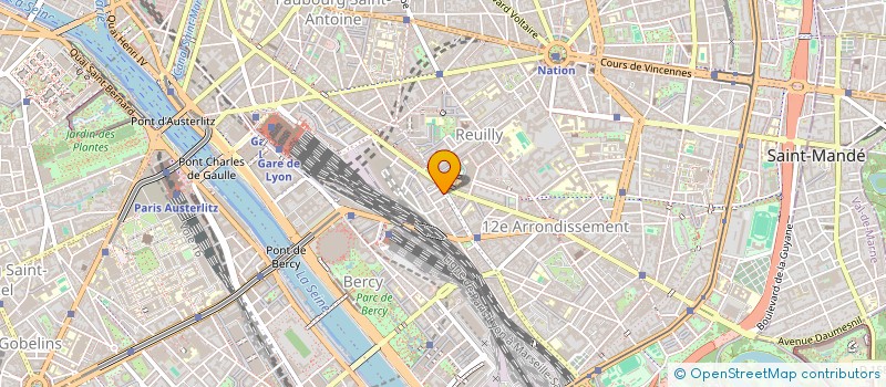 localisation de l'entreprise ASSOCIATION LE PERISCOPE  PARIS