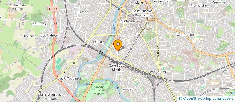 localisation de l'entreprise ASSOCIATION LE PERQUOI à LE MANS