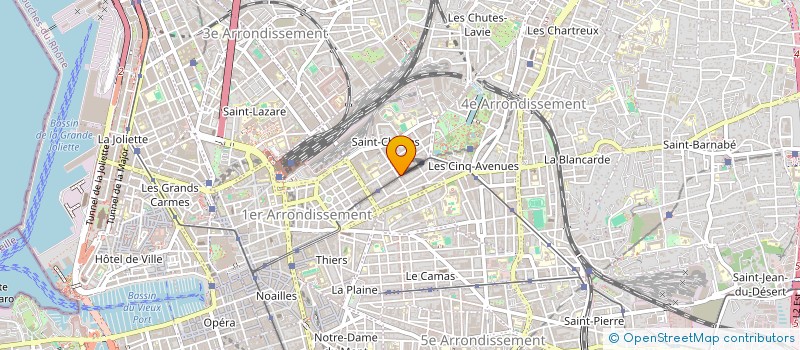localisation de l'entreprise ASSOCIATION LE PETIT BOIS à MARSEILLE