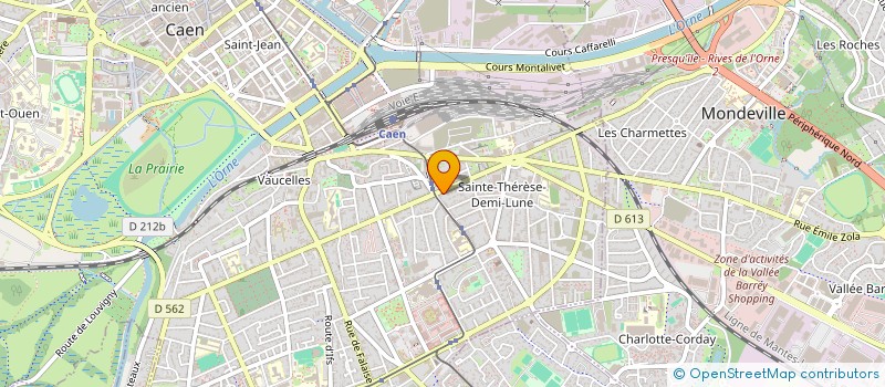 localisation de l'entreprise ASSOCIATION LE PETIT CHOEUR à CAEN
