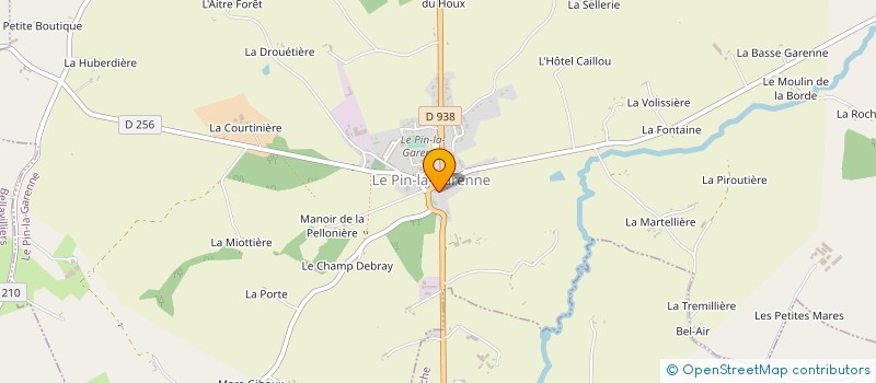 localisation de l'entreprise ASSOCIATION LE PIN LA GARENNE PATRIMOINE ET NATURE à LE PIN-LA-GARENNE