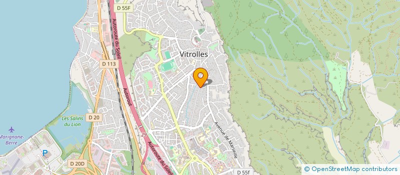 localisation de l'entreprise ASSOCIATION LE POULPE à VITROLLES