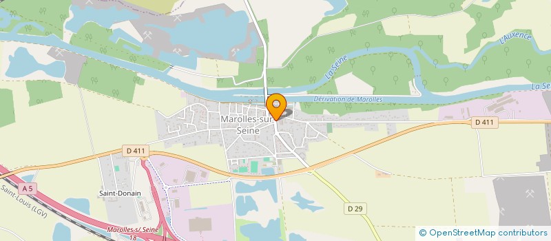 localisation de l'entreprise ASSOCIATION LE PRE MAROLLAIS  MAROLLES-SUR-SEINE