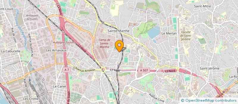 localisation de l'entreprise ASSOCIATION LE QUATORZIEME à MARSEILLE