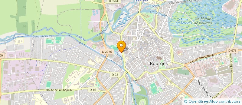 localisation de l'entreprise ASSOCIATION LE RELAIS à BOURGES