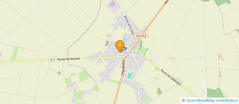 localisation de l'entreprise ASSOCIATION LE RELAIS à CHILLEURS-AUX-BOIS
