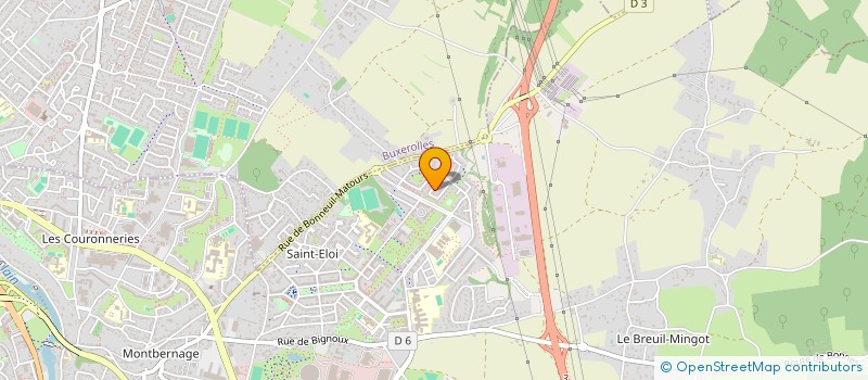 localisation de l'entreprise ASSOCIATION LE RELAIS FRANCE AFRIQUE à POITIERS