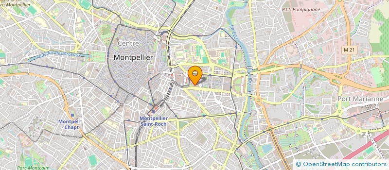 localisation de l'entreprise ASSOCIATION LE RENARD PALE à MONTPELLIER