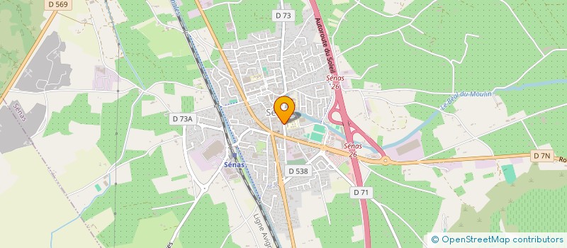 localisation de l'entreprise ASSOCIATION LE RESPELIDO  SENAS