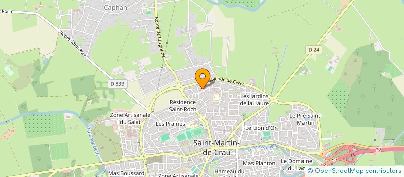 localisation de l'entreprise ASSOCIATION LE REVE ET L'AME AGIT à SAINT-MARTIN-DE-CRAU