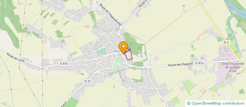 localisation de l'entreprise ASSOCIATION LE REVEIL MERVILLOIS  MERVILLE