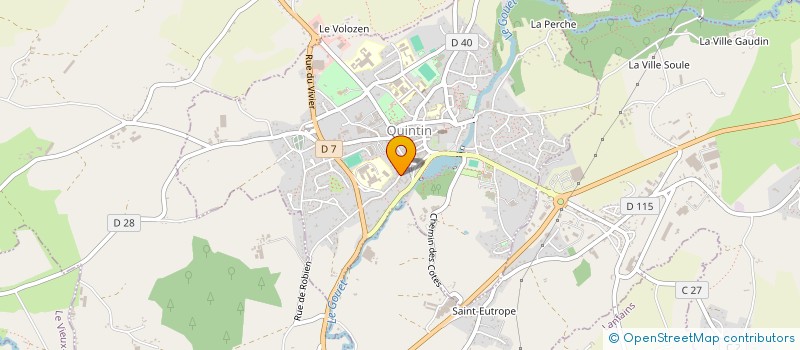 localisation de l'entreprise ASSOCIATION LE ROCHONEN à QUINTIN