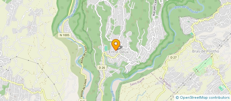 localisation de l'entreprise ASSOCIATION LE SAMOURAI  ENTRE-DEUX