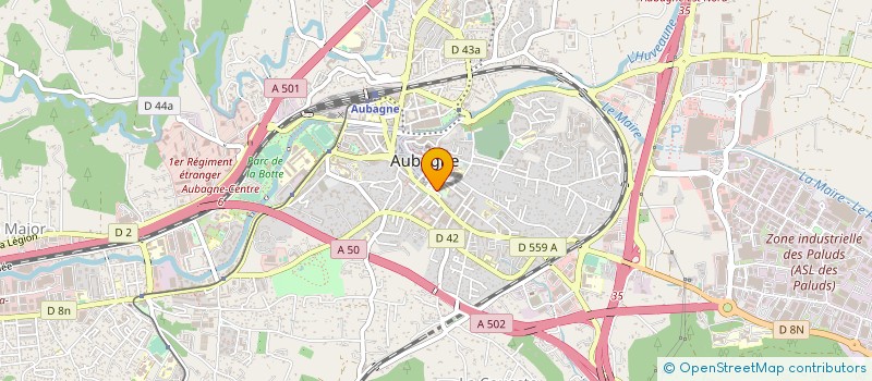localisation de l'entreprise ASSOCIATION LE SECRET DES RUNES à AUBAGNE