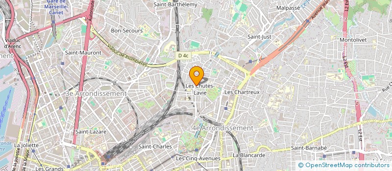 localisation de l'entreprise ASSOCIATION LE SILLAGE à MARSEILLE