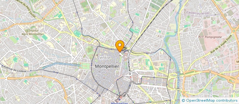 localisation de l'entreprise ASSOCIATION LE SUVE  MONTPELLIER