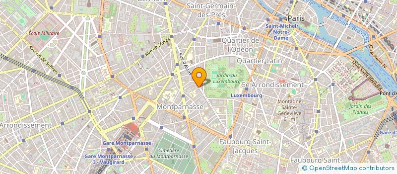 localisation de l'entreprise ASSOCIATION LE TEMPS DU REGARD  PARIS