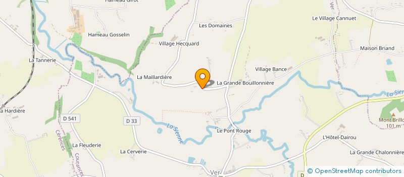 localisation de l'entreprise ASSOCIATION LE THEATRE DES ROMANOS  HAMBYE