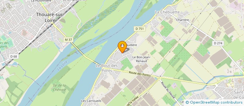 localisation de l'entreprise ASSOCIATION LE THEATRE ELABORE  SAINT-JULIEN-DE-CONCELLES