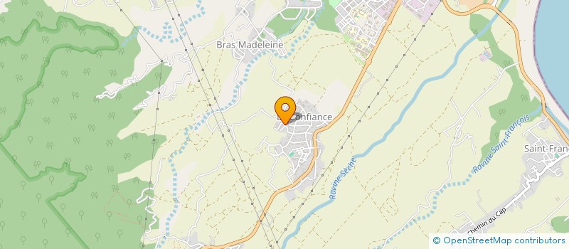 localisation de l'entreprise ASSOCIATION LE THERESE  SAINT-BENOIT