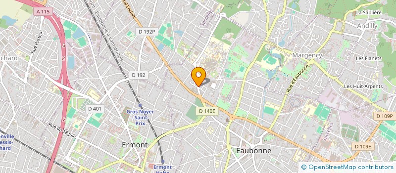 localisation de l'entreprise ASSOCIATION LE TOUCAN à EAUBONNE