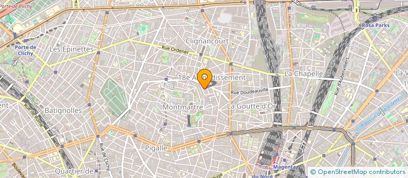 localisation de l'entreprise ASSOCIATION LE TRANSVAL  PARIS